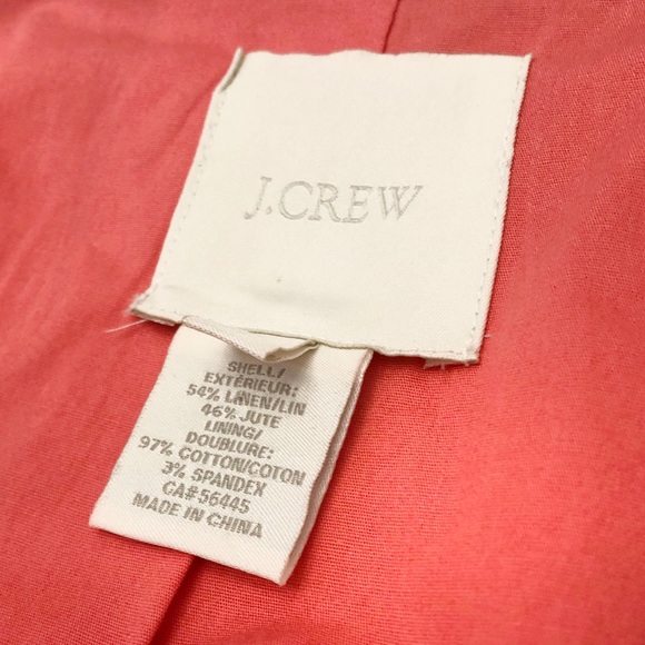 J. Crew Bureau Jacket in Linen - Picture 11 of 11